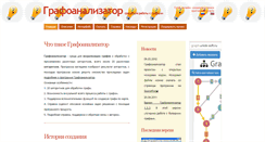 Desktop Screenshot of grafoanalizator.unick-soft.ru